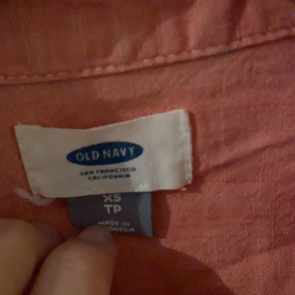 Pink Chambray button up - Picture 2 of 3